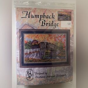 Humpback Bridge" counted cross stitch kit designed by Stephanie Seabrook H